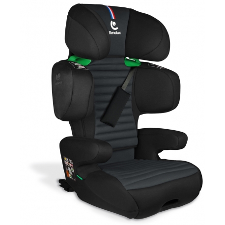 Fotelik Samochodowy Renolux Renofix 2 Carbon Softness® - Isofix R129 (100-150 cm)